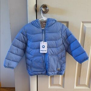 Mayoral Light Blue puffer Jacket